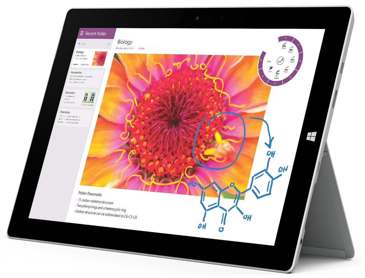 Refurbished Microsoft Surface 3 Tablet 10.8" 64 GB Intel Atom Windows 10 U748593