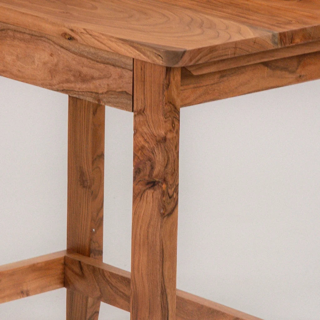 Handmade Light Walnut Wood Desks V9679