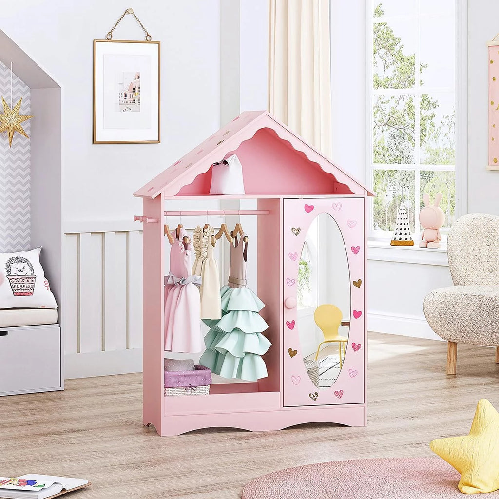 Kids Dress Up Storage with Mirror D389