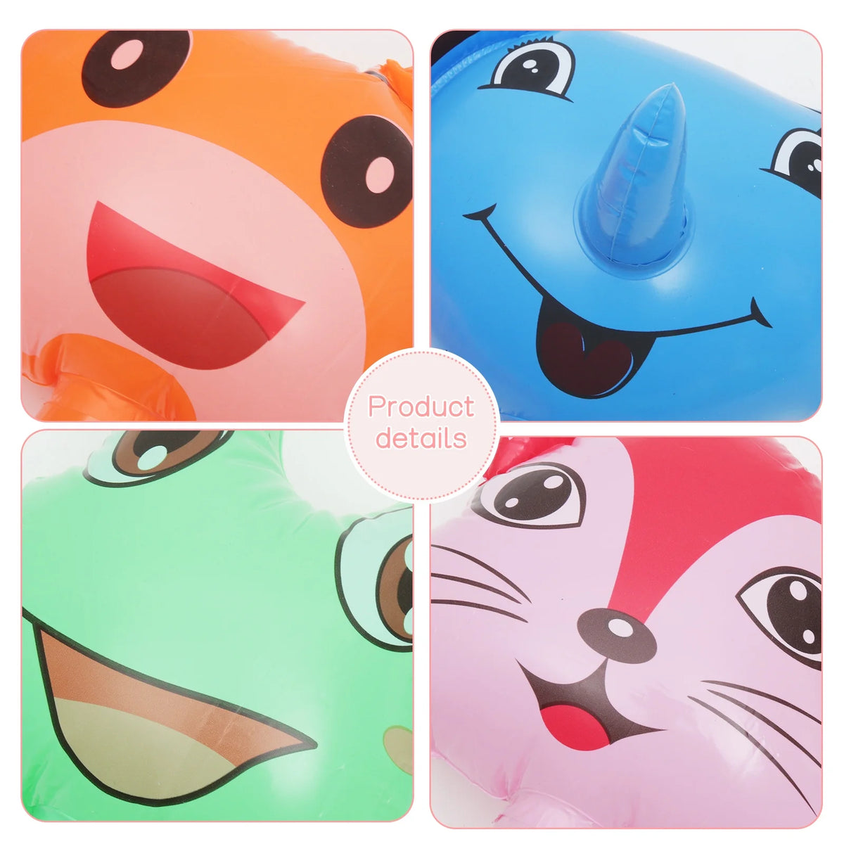 10 Pcs Inflatable Animal Stick Toy Hammer Party Favors Props Y21372