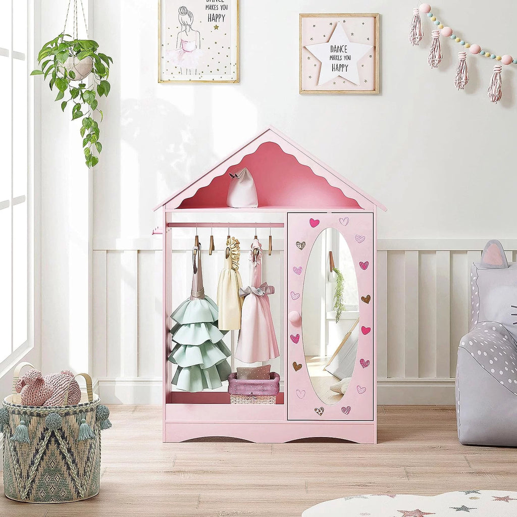 Kids Dress Up Storage with Mirror D389