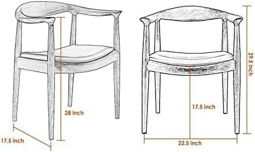 Black Upholstered Accent Chair U478