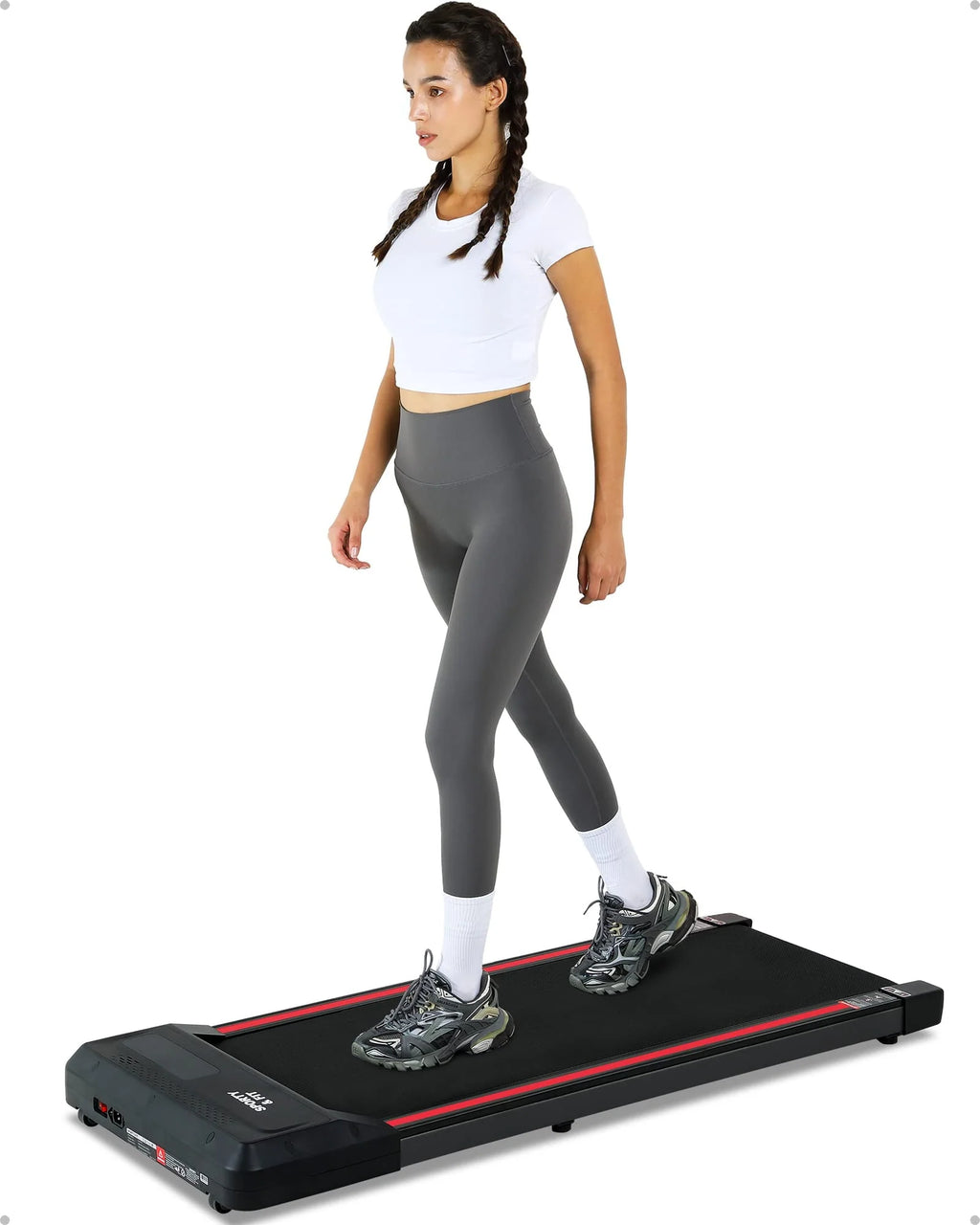 Black Portable Under Desk Treadmill K769556