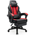 Gaming Chair with Footrest D807575