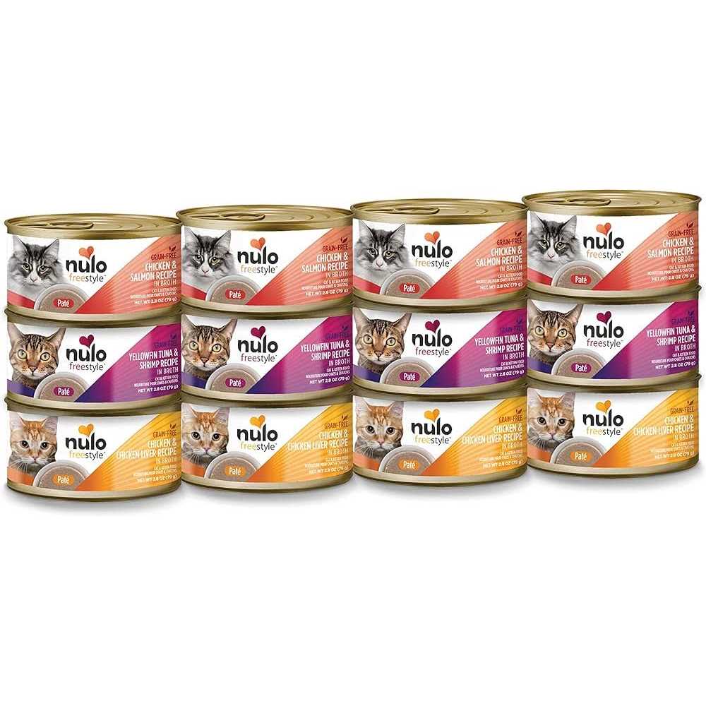 Grain-Free Pate Cat Food Variety Pack W460