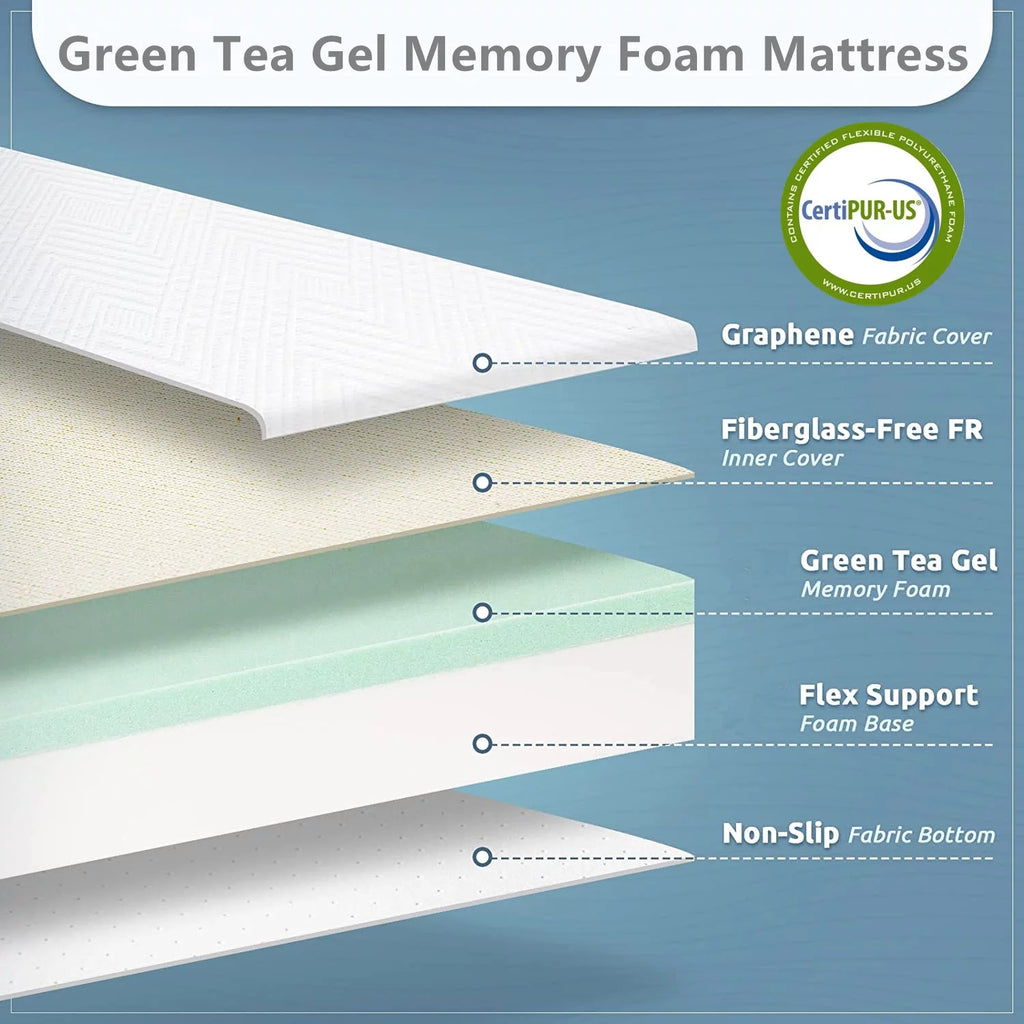 Full Size 6 Memory Foam Mattress G85293