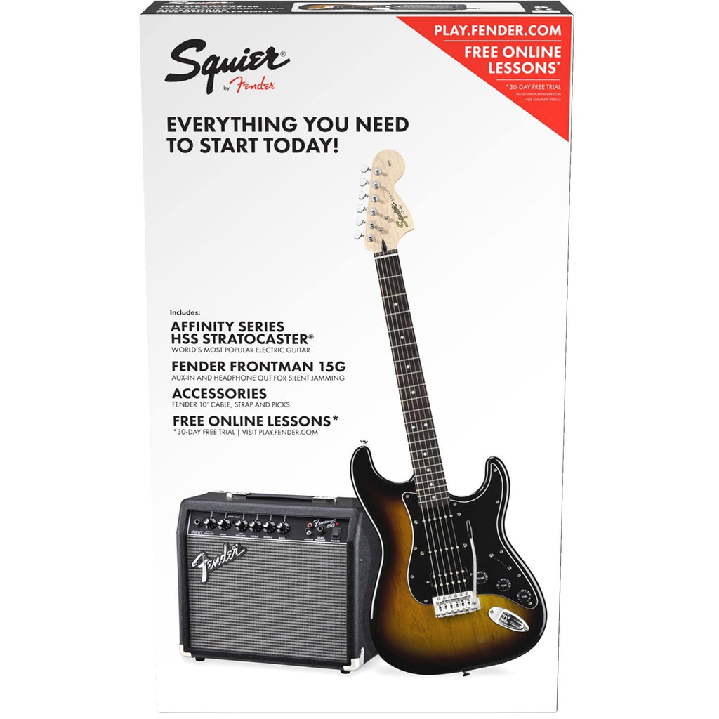 Brown Sunburst Stratocaster HSS Pack G942298