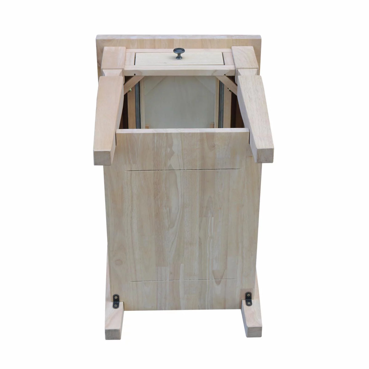 End Table Distressed Hickory Stone Finish D141