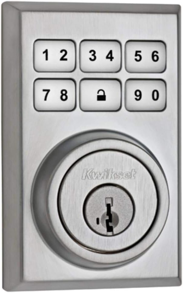 Satin Nickel Z-Wave Deadbolt A421