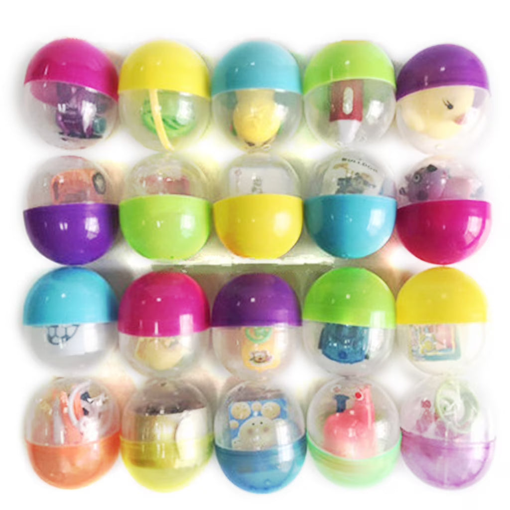 Open-up Blind Egg Toy Capsule Surprise Toy with Figure Y1022