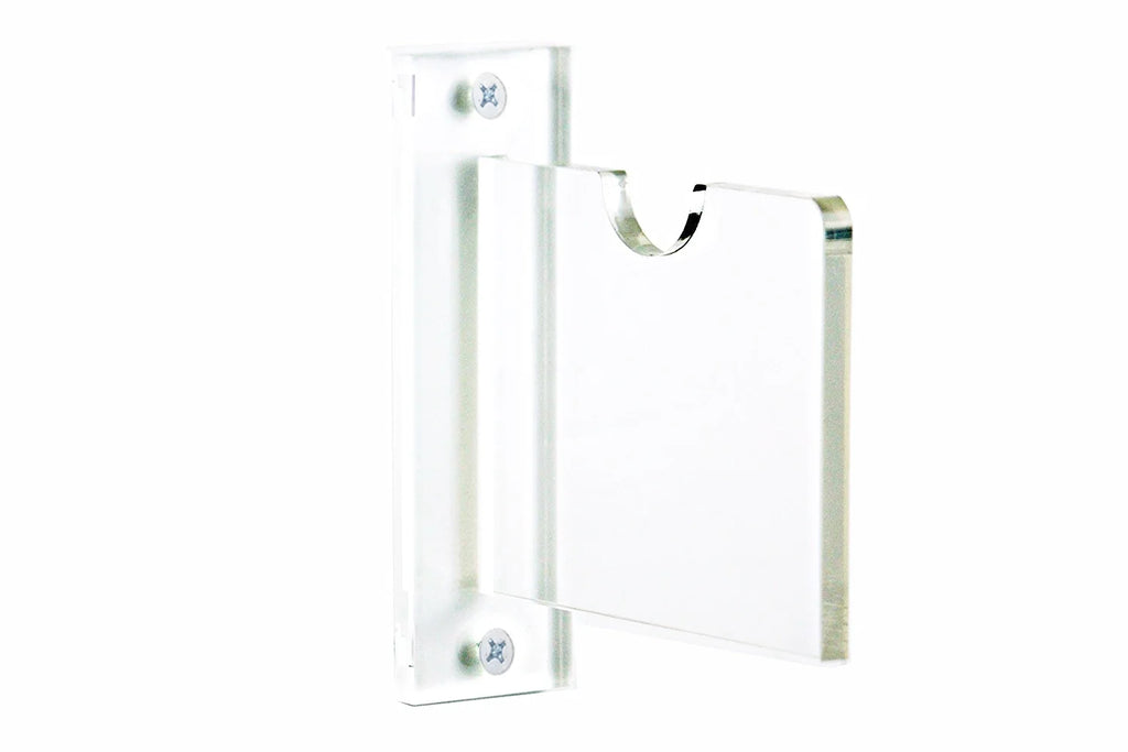 Clear Acrylic Baseball Home Plate Wall Mount Bracket I693