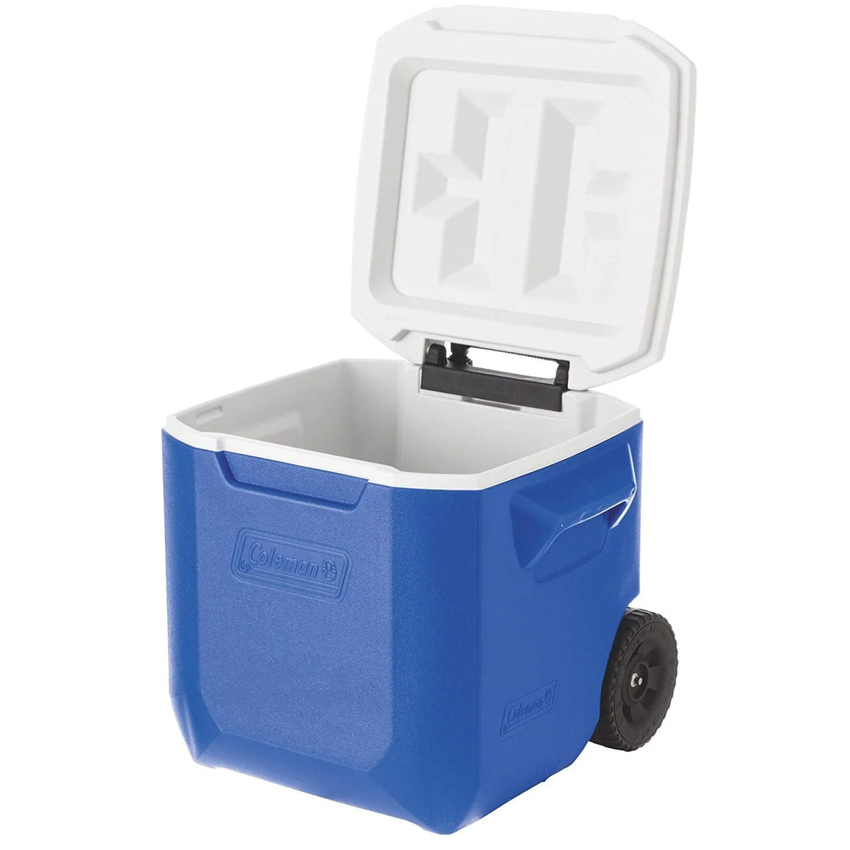Blue 45 Quart Wheeled Cooler Z94646
