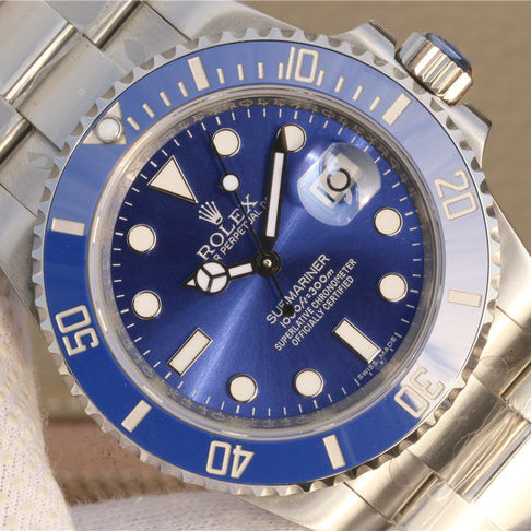Silver/Blue 40mm K540325