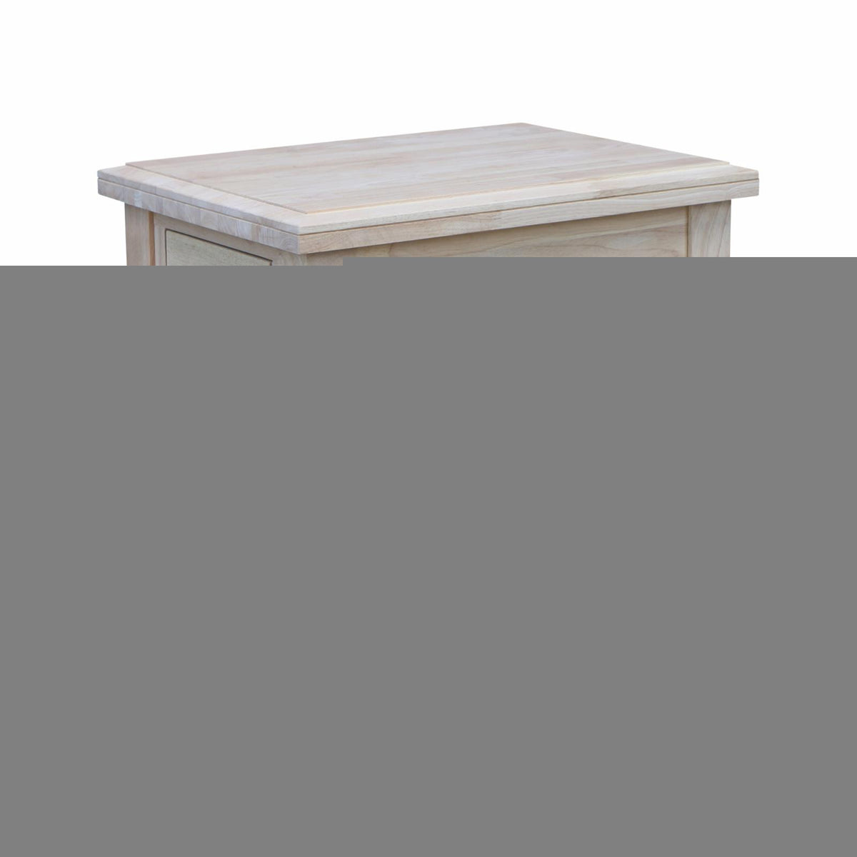 End Table Distressed Hickory Stone Finish D141