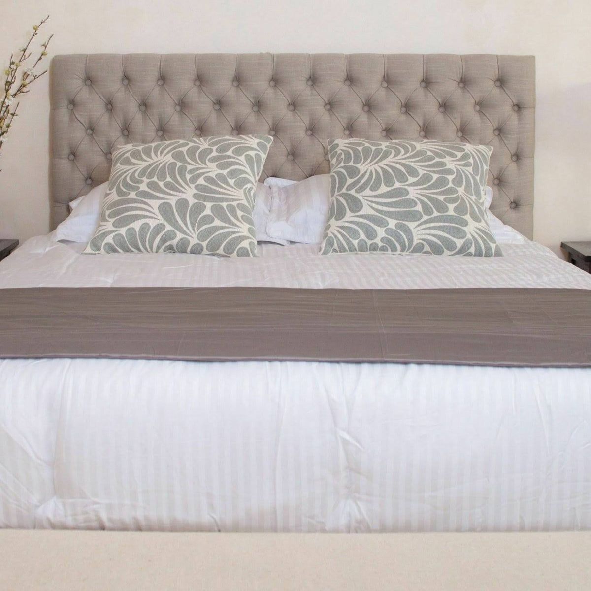 Adjustable King/California King Fabric Headboard L194