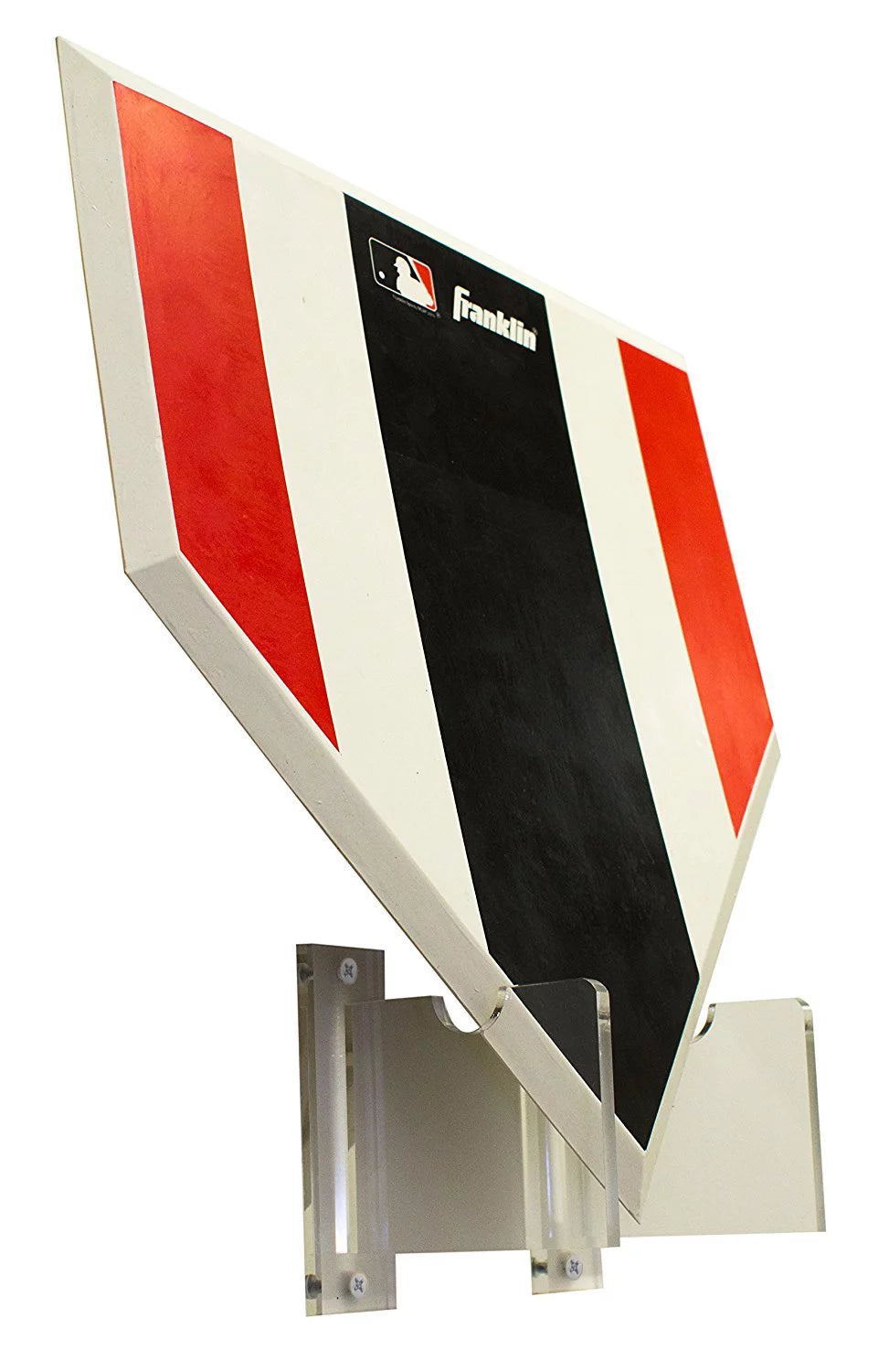 Clear Acrylic Baseball Home Plate Wall Mount Bracket I693