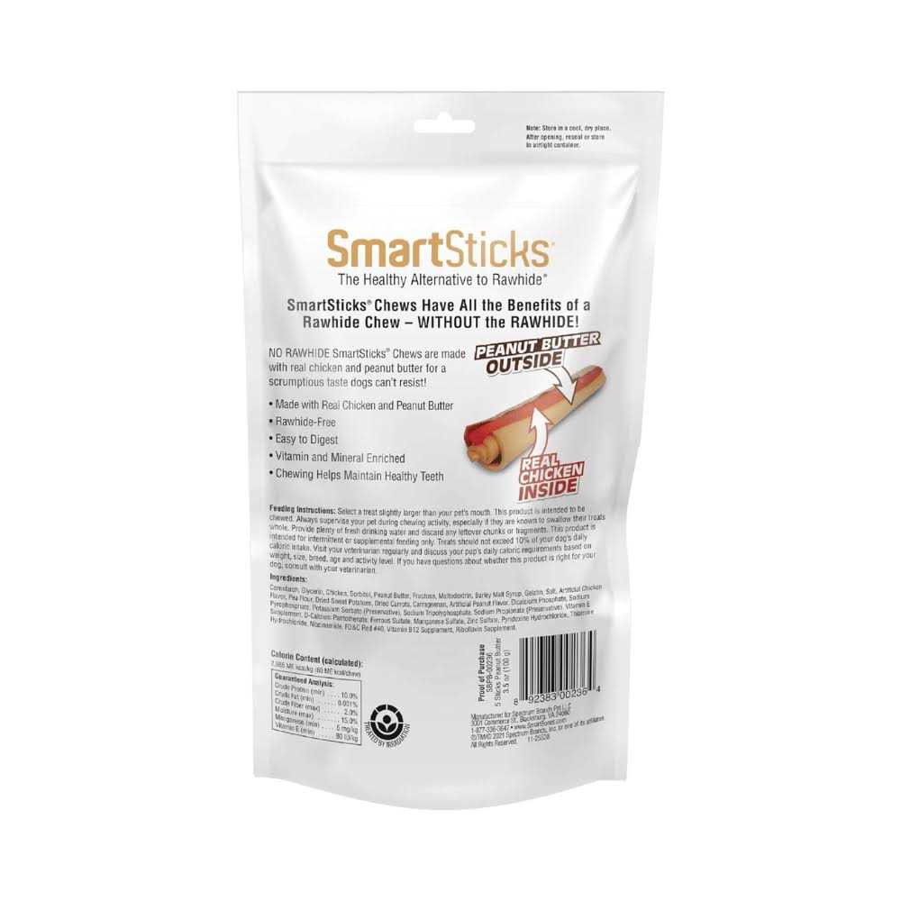 Peanut Flavored Dog Chews T4256