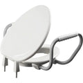 Elongated Closed-Front Toilet Seat And Lid White F7105