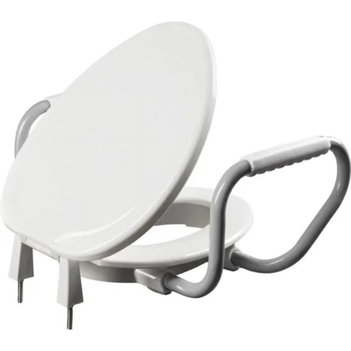 Elongated Closed-Front Toilet Seat And Lid White F7105