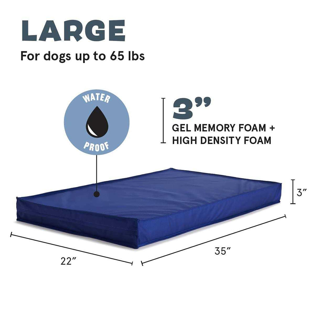 Waterproof Dog or Cat Mattress Bed with Removable Cover B82182